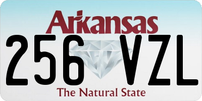 AR license plate 256VZL