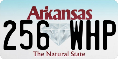 AR license plate 256WHP