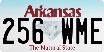 AR license plate 256WME