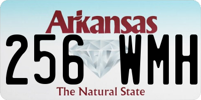 AR license plate 256WMH