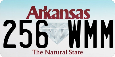 AR license plate 256WMM