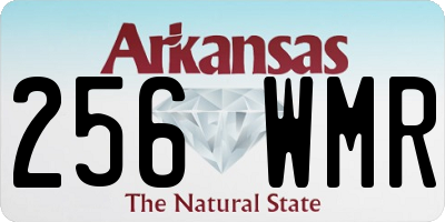 AR license plate 256WMR