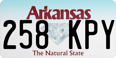 AR license plate 258KPY