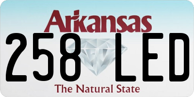 AR license plate 258LED