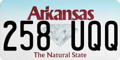 AR license plate 258UQQ