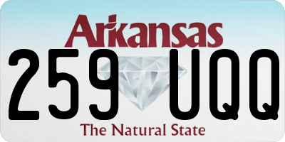 AR license plate 259UQQ