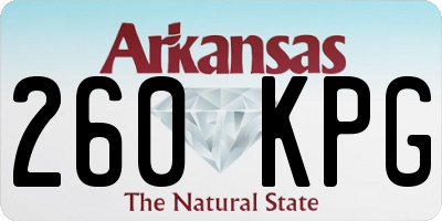 AR license plate 260KPG