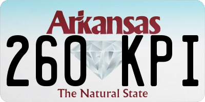 AR license plate 260KPI