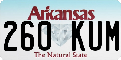 AR license plate 260KUM
