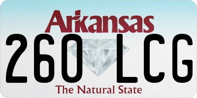 AR license plate 260LCG