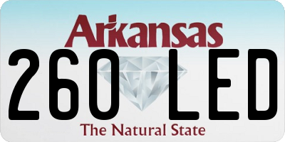 AR license plate 260LED