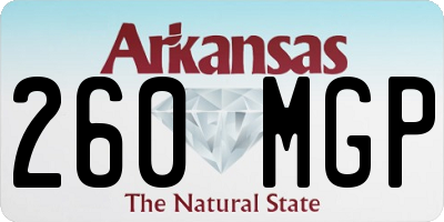 AR license plate 260MGP