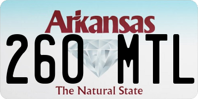 AR license plate 260MTL