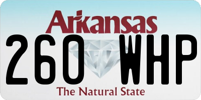 AR license plate 260WHP