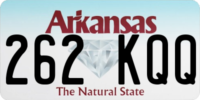 AR license plate 262KQQ