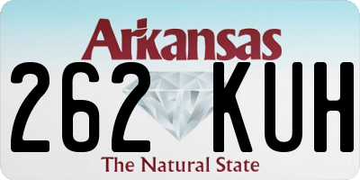 AR license plate 262KUH