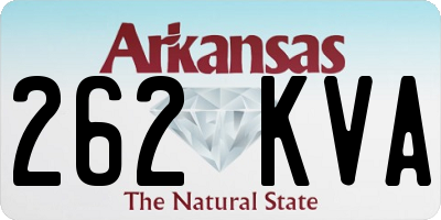 AR license plate 262KVA
