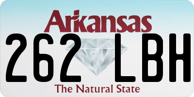 AR license plate 262LBH