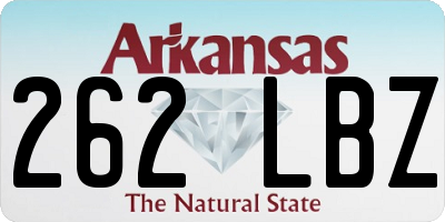 AR license plate 262LBZ