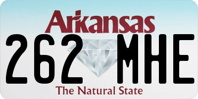 AR license plate 262MHE