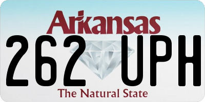 AR license plate 262UPH