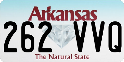 AR license plate 262VVQ