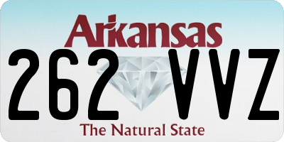 AR license plate 262VVZ