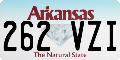 AR license plate 262VZI
