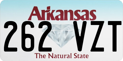 AR license plate 262VZT