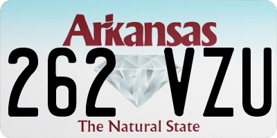 AR license plate 262VZU