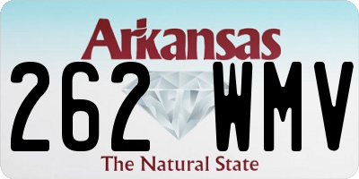 AR license plate 262WMV