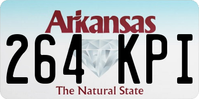 AR license plate 264KPI