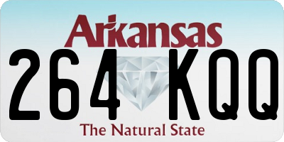 AR license plate 264KQQ