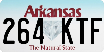 AR license plate 264KTF