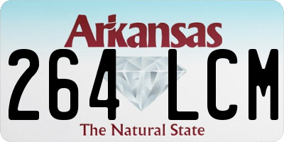 AR license plate 264LCM