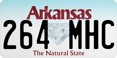 AR license plate 264MHC