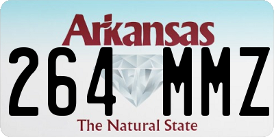 AR license plate 264MMZ