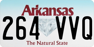 AR license plate 264VVQ