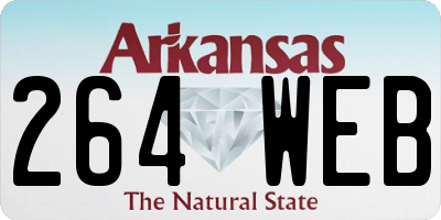 AR license plate 264WEB