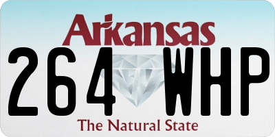 AR license plate 264WHP