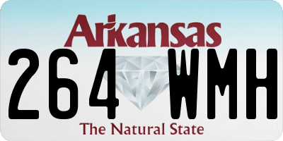 AR license plate 264WMH