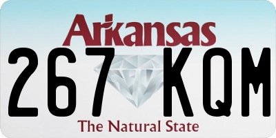 AR license plate 267KQM