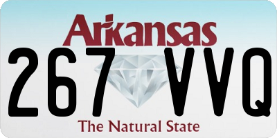 AR license plate 267VVQ