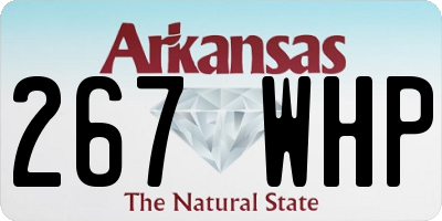 AR license plate 267WHP