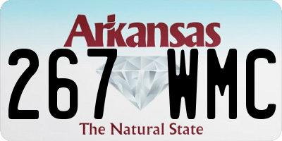 AR license plate 267WMC
