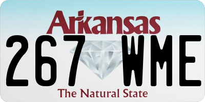 AR license plate 267WME