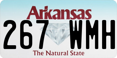 AR license plate 267WMH