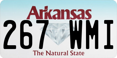 AR license plate 267WMI