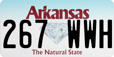 AR license plate 267WWH