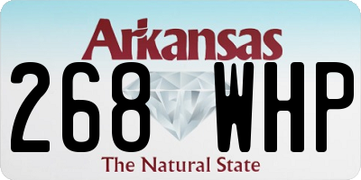 AR license plate 268WHP
